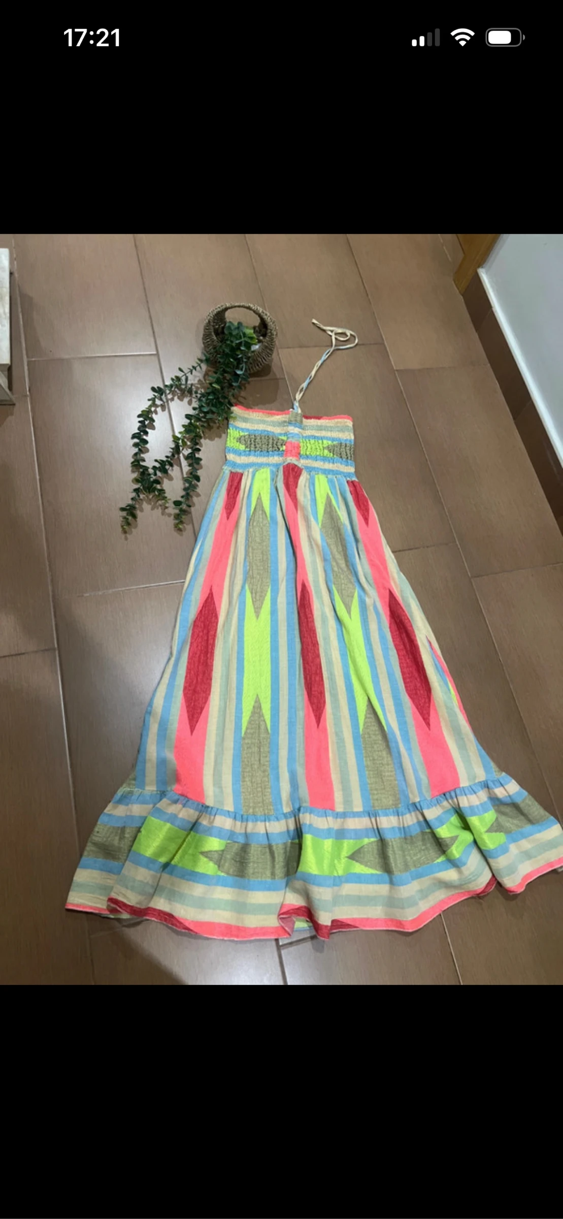 Ethnic dress vibrant neon colors – photo 4